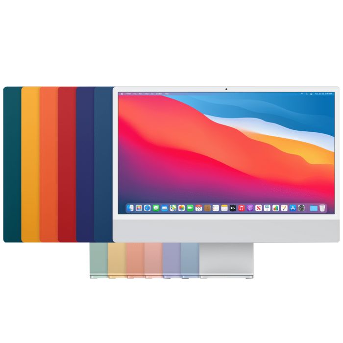 Apple iMac 2021 (M1, 8GB RAM, 256GB, 8 Core GPU, Pink Red, 24inc) - Excellent