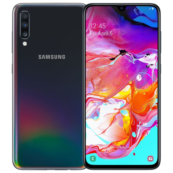 Galaxy - Galaxy A70  black 海外SIMフリー Samsung Galaxy A70 (128GB, Black) - Pristine